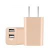 OEM cheap wall charger Universal Portable 5V 2.4Amp Wholesale Mini 2 Port USB Wall Charger for Any Phone and electronic device