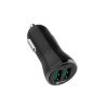 China Manufacturer Phone Accessory 36W QC3.0 Portable Qualcomm Quick QC 3.0 Car Charger 2 Port