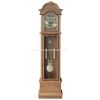 antique wooden pendulum grandfather clock