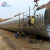 Assembly Corrugated Galvanized Steel Pipe for road culverts