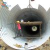 Assembly Corrugated Galvanized Steel Pipe for road culverts