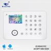 Touch TFT/LCD screen / multi-alert function /GSM wireless 433/315 MHZ intelligent home security alarm system