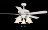 Modern LED crystal fan lamp decorative chandelier fan with light hot sale lamp