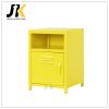 Metal sofa bed side storage locking small steel cabinet with metal handle