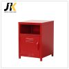 Metal sofa bed side storage locking small steel cabinet with metal handle