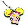 Custom pvc 3d cute cartoon figure animal phone bag pendants for promotional gifts