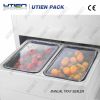 Semi-auto tray sealing machine for ready meal, fast food, fruit