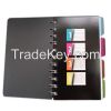 Cheap Bulk Customized Spiral Notebook with PP Cover