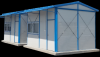 prefab house, prefabricated worker camp, Guangzhou Lucky Building Materials
