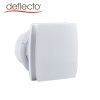 CE home use Humidity Sensor 4/6 Inch Sliver Grey ABS Ventilation Square Exhaust Fan Toilet Bathroom Extractor