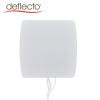 CE home use Humidity Sensor 4/6 Inch Sliver Grey ABS Ventilation Square Exhaust Fan Toilet Bathroom Extractor