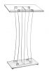 Acrylic Stand up Floor-Standing Church Podium Lectern Pulpit