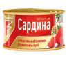 Canned seafood in tomato sauce