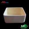 High Temperature Resistant Alumina Ceramic Insulation Crucible For Chemical Analysis