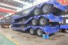 2 3 4 Axles lines 30 40 50 T Tons CIMC Lowboy Lowbed Low Bed Trailer Q345 material