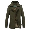 Brand Clothing Men's Jacket Cotton Coats M-5XL Size Multiple Color Outerwear Cheap Wholesale