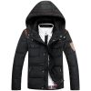 Men's Down Jackets Winter Warm Outerwear M-3XL Size Brand Clothing Cheap Wholesale