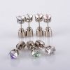 Club party Factory Direct High Quality Light Up Cool Ear Ring Studs Led Cool Earrings Christmas gift