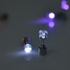 Club party Factory Direct High Quality Light Up Cool Ear Ring Studs Led Cool Earrings Christmas gift