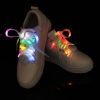 Christmas Gift LED Flashing Shoelaces Glow Shoe Laces for Running/Jogging/Walking/Danceing