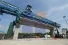 Truss type 800T girder erection bridge launcher