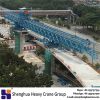 China HSHCL Segmental assembly concrete 1500T launching gantry machine for highway project