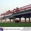 China HSHCL professional 160 ton double truss beam launcher crane