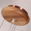 modern wooden chandelier pendant lamp indoor 