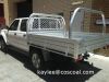 tough aluminum truck cargo box loading body tipper body dropside body