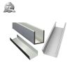 6063 t5 aluminum alloy extruded u channel profile supplier from China