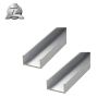 6063 t5 aluminum alloy extruded u channel profile supplier from China