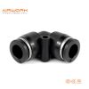 PV Pneumatic Plastic L Type 90 Degree Elbow Push In Quick Fitting Easy Fit Connectors