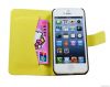 Ultra Slim Twill Texture wallet Flip Leather Case for iPhone 5