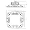 LED High Bay Housing MLT-HBH-DS-II