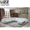 White Best-Selling Brief Casual Chair Leather Sofa Home Furniture