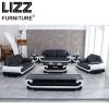 Miami Furniture Leisure Leather Sofa sets