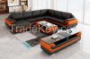 Living Room Furniture Corner Leather Modern Sofa