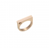 Rose Gold D Ring