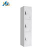 Hot sale gym room furniture 3 door steel wardrobe metal clothes locker