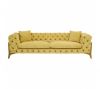 Esme 3 Seater Yellow Sofa
