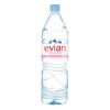 Evian Mineral Water.
