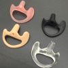 Two Way Radio Ear Mold Replacement Soft Silicone Ear Insert Earmould for Acoustic Coil Tube Earbud (Medium size)
