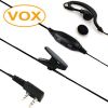 VOX PTT walkie talkie earpiece headphone for kenwood baofeng puxing weierwei brand two way radios-Free shipping Fast delivery