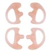 Two Way Radio Ear Mold Replacement Soft Silicone Ear Insert Earmould for Acoustic Coil Tube Earbud (Medium size)