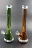 Yellow Purple Green Red Glass Water Pipe of 17.7 Inch