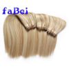 Wholesale xuchang 100% human Hair Weft 8-30inch 100% Remy Natural Human Hair Extensions