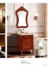 antique hand carved oak solid wood luxury bathroom vanitiy