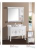 PVC 60cm, 80 cm soft close type bathroom vanity with 1 door 2 drawers