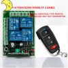 Metal four-button garage door omnipotent super copy Remote control key Access control universal copying Wireless remote control