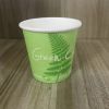 Middle size disposable paper cup Customized Logo Acceptable